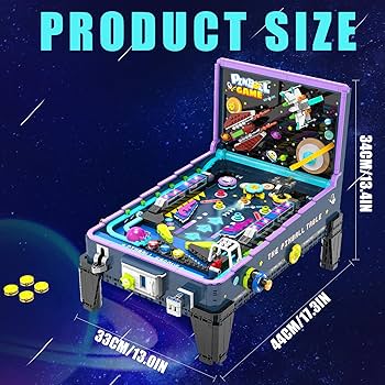 Amazon.co.jp: JTBBOY ピンボールマシンビルディングブロック